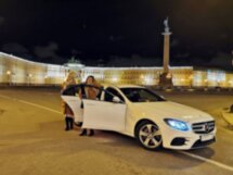 Атмосферная прогулка по ночному Петербургу