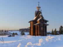 Шедевры деревянного зодчества в Хохловке