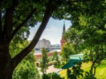 Московский Кремль с гидом-историком