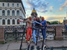 Северная Венеция на электросамокатах