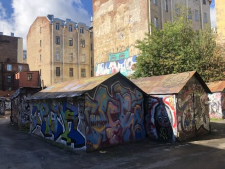 Стрит-арт в Петербурге: от граффити до скульптур
