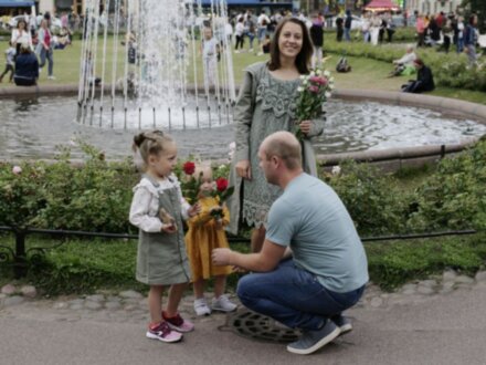 Семейная фотопрогулка по Петербургу