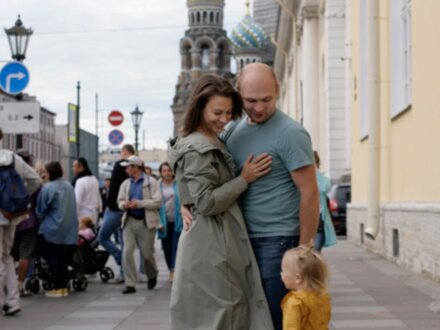 Семейная фотопрогулка по Петербургу