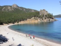 Голубые воды Байкала