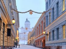 Рождественские декорации Хельсинки