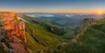 Плато Бермамыт на закате в мини-группе
