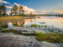 Ладожские шхеры и водопады Карелии за один день