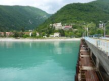 Курортная Гагра и озеро Рица