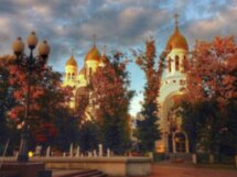 Прогулка по старому району Хуфен