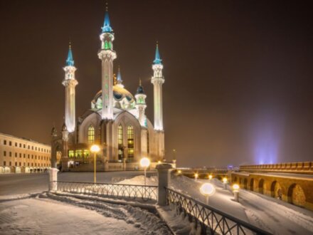 Волшебство вечерней Казани