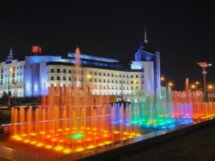 Красавица Казань в вечерних огнях