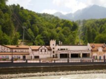 Старая новая Красная Поляна из Сочи