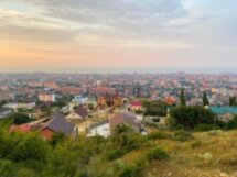 Февральские праздники на берегу Каспийского моря