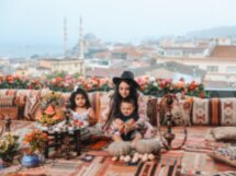«Восточная сказка»: фотосессия на крыше