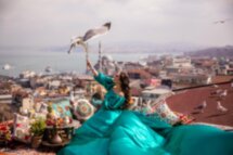 «Восточная сказка»: фотосессия на крыше
