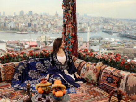 «Восточная сказка»: фотосессия на крыше