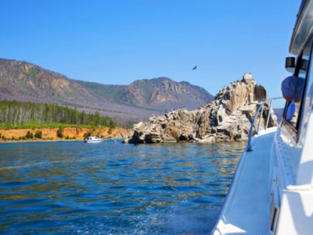 Прогулка на катере к острову Чаек