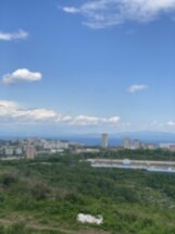 Морское кладбище на горе Монастырской