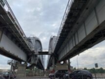 На мотоцикле по городу на берегах Невы!