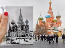 Тёплая новогодняя прогулка по Москве