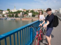 По Белграду на велосипеде