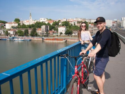 По Белграду на велосипеде