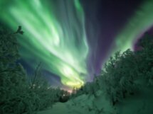 Северное сияние: фотоохота из Кировска