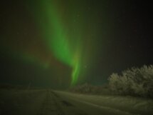 Северное сияние: фотоохота из Кировска