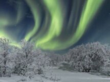 Северное сияние: фотоохота из Кировска