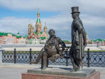 Прогулка по Йошкар-Оле: от Пушкина к Пушкину