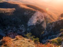 Большой каньон: осени крымской цветной палантин