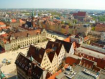 Вроцлав в лучах рассвета