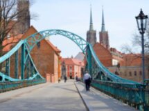 Вроцлав в лучах рассвета