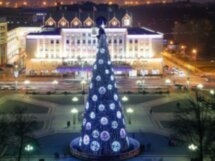 Новогодние огни Калининграда