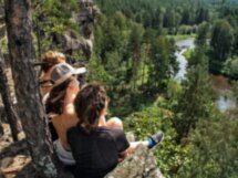 Шайтан-камень, Липовские карьеры и Южаковский водопад