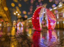 По новогоднему Арбату