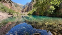 Озёра Урунгач и Чарвакское водохранилище из Ташкента