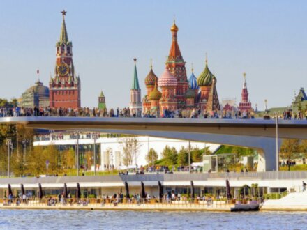 Собор Василия Блаженного, Красная площадь и парк Зарядье