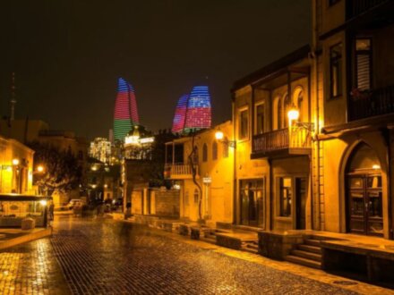 Калейдоскоп вечернего Баку