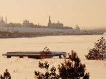 Зимняя прогулка по Волге или Казанке на аэролодке