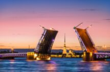 Ночная теплоходная прогулка — от причала Кронверкский мост