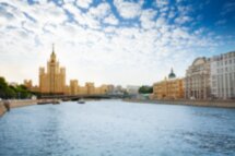 Маршрут «Центральный» на речном трамвае от причала «Зарядье»