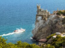 Курортная Алупка, Ливадийский дворец и замок Ласточкино гнездо