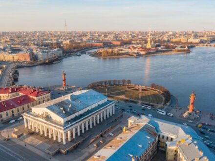 Полет над Петербургом на легком самолете