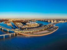 Полет над Петербургом на легком самолете