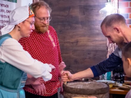 Музей каменных жерновов в Великом Новгороде