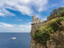 Курортная Алупка, Ливадийский дворец и замок Ласточкино гнездо
