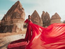 Большая фотосессия в Каппадокии на рассвете или закате