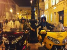 Ночной мототур — мосты и мотоциклы