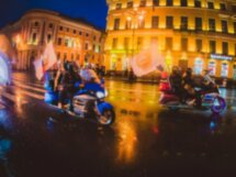 Ночной мототур — мосты и мотоциклы